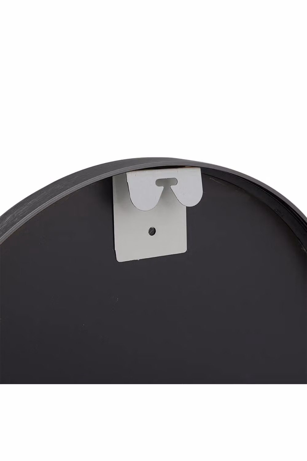 Living and Home Capsule Oval Full-Length Wall Mirror in Black, W/H: 40 x 120 cm – 2
