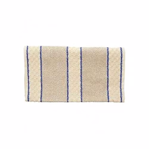 Aztex Classic Blue Striped 100% Cotton Roller Towel with Hanging Loop