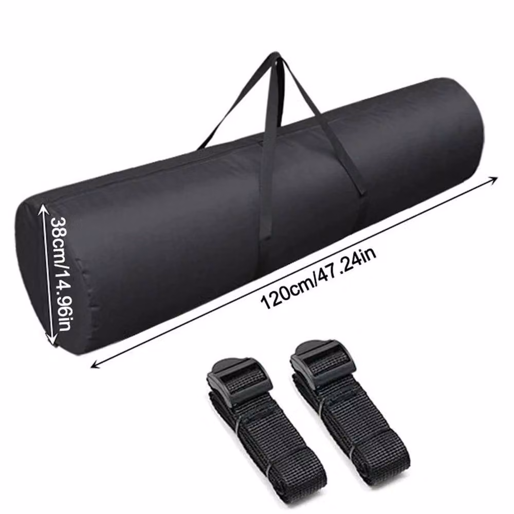 Nordara Black Dustproof Portable Campervan Mattress Duffle Bag, Width: 120 cm – 2