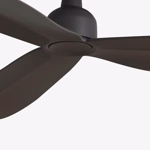 Netlighting Palma Medium 3 Blade Ceiling Fan in Dark Brown with Tuya Smart System – 3