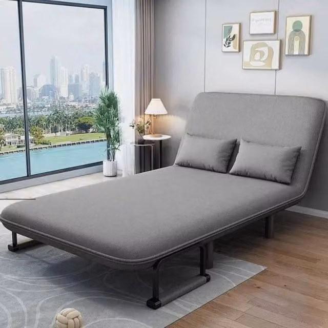 FORGEVIO 3-in-1 Convertible Sofa Bed Lounge Sleeper Chair in Grey – 1