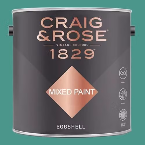 Craig & Rose 1829 Paint Stop Eggshell Fleurie Multicolour 2.5l