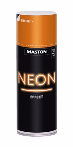 Maston Opaque Spray Paint Neon Orange Matt 400ml