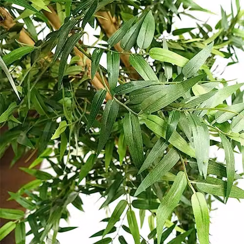 Leaf Design UK Green Artificial Bamboo Tree, H 120 cm x W 60 cm x D 60 cm – 2