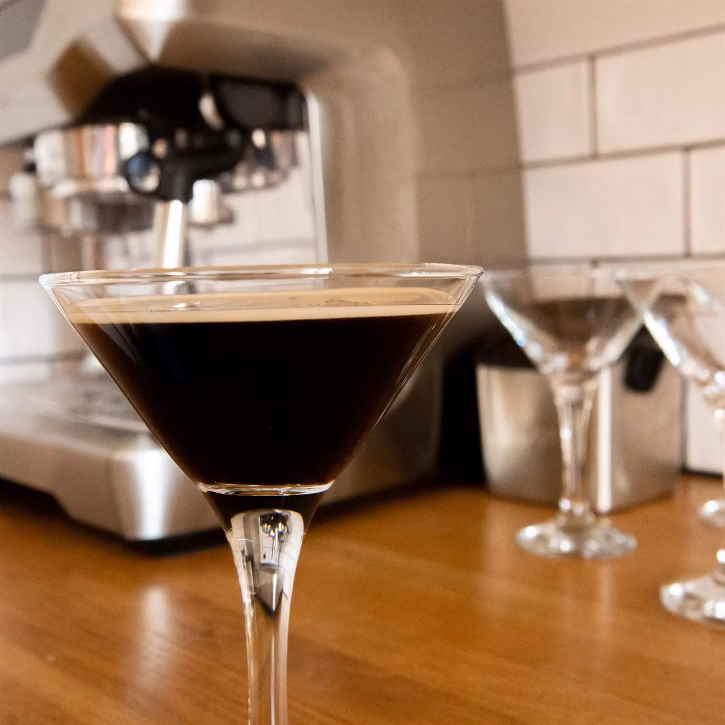 LAV Misket Espresso Martini Cocktail Glasses, Transparent, 175ml, Pack of 6 – 3