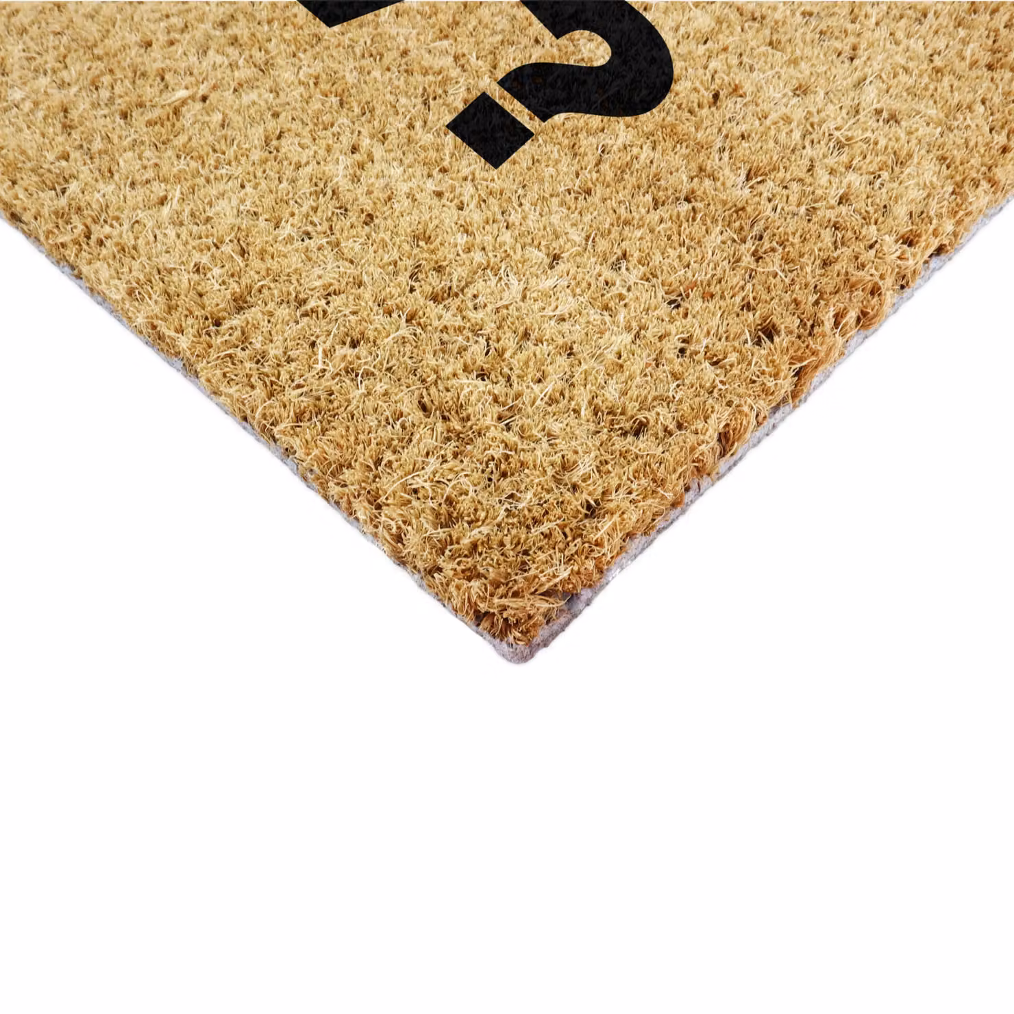 Artsy Mats Bev Alcohol Coir Doormat in Brown, W/D: 90 x 60 cm – 5