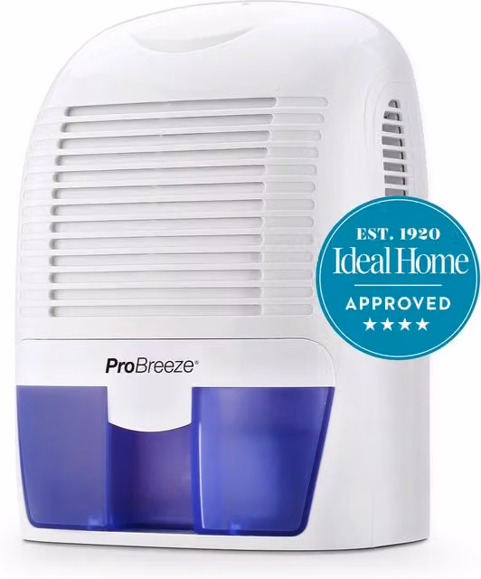 Pro Breeze Mini Dehumidifier, White, 1.5 l – 1
