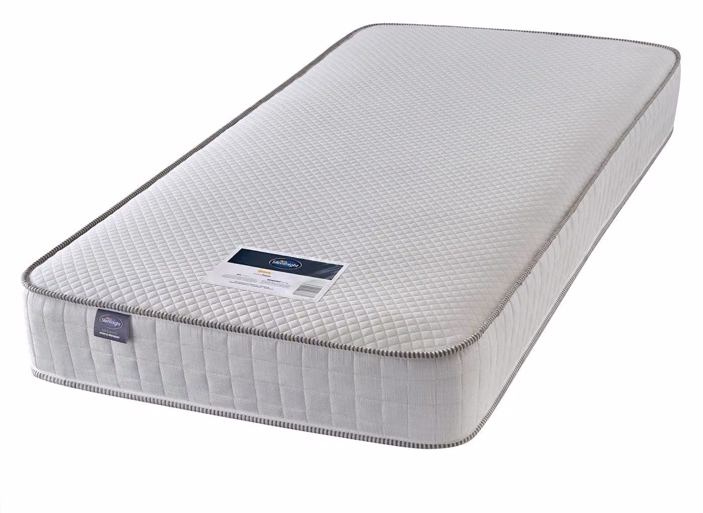 Silentnight Brave Pocket Sprung Kids Mattress in White