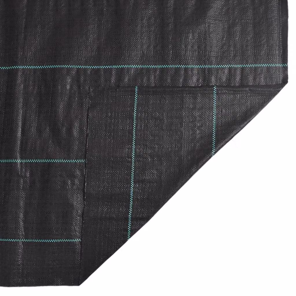 Berkfield Home Black Polypropylene Weed Membrane, 1 m x 150 m – 3
