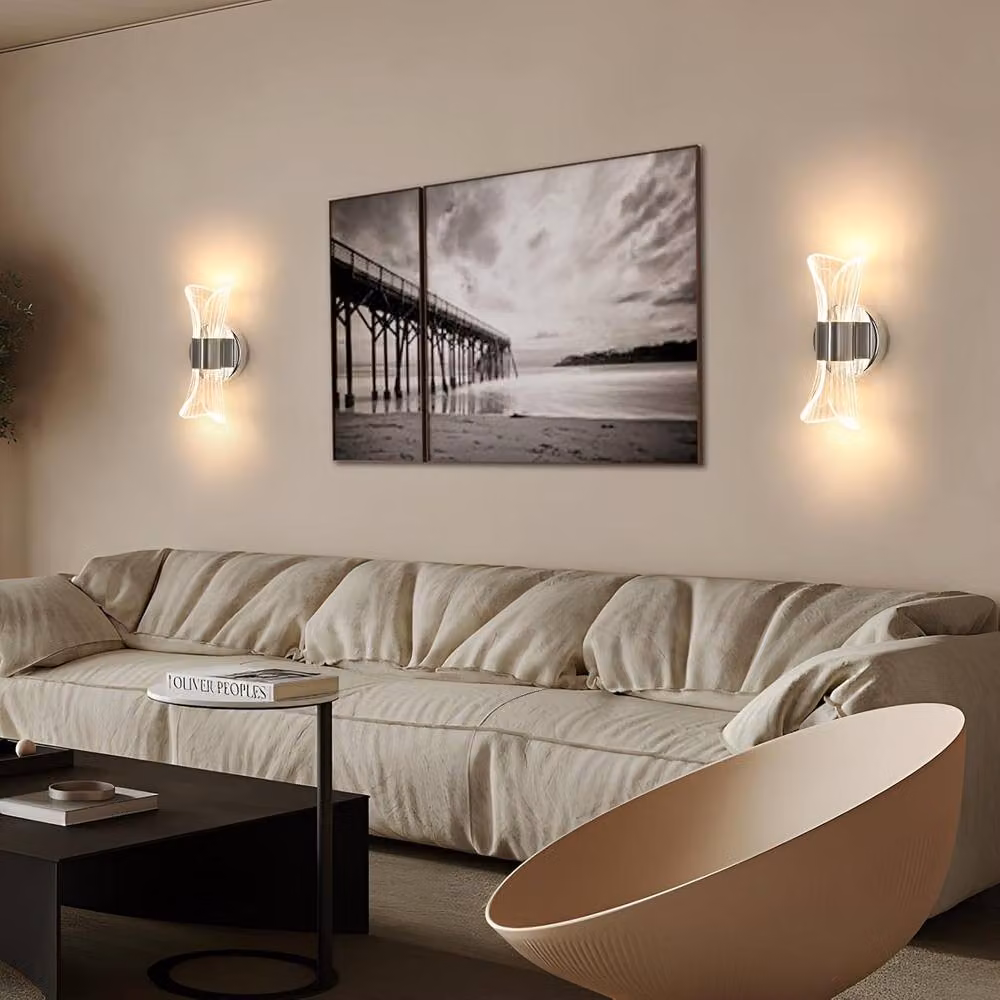 COMELY 12W Modern Curved LED Wall Lamp in Silver – 3