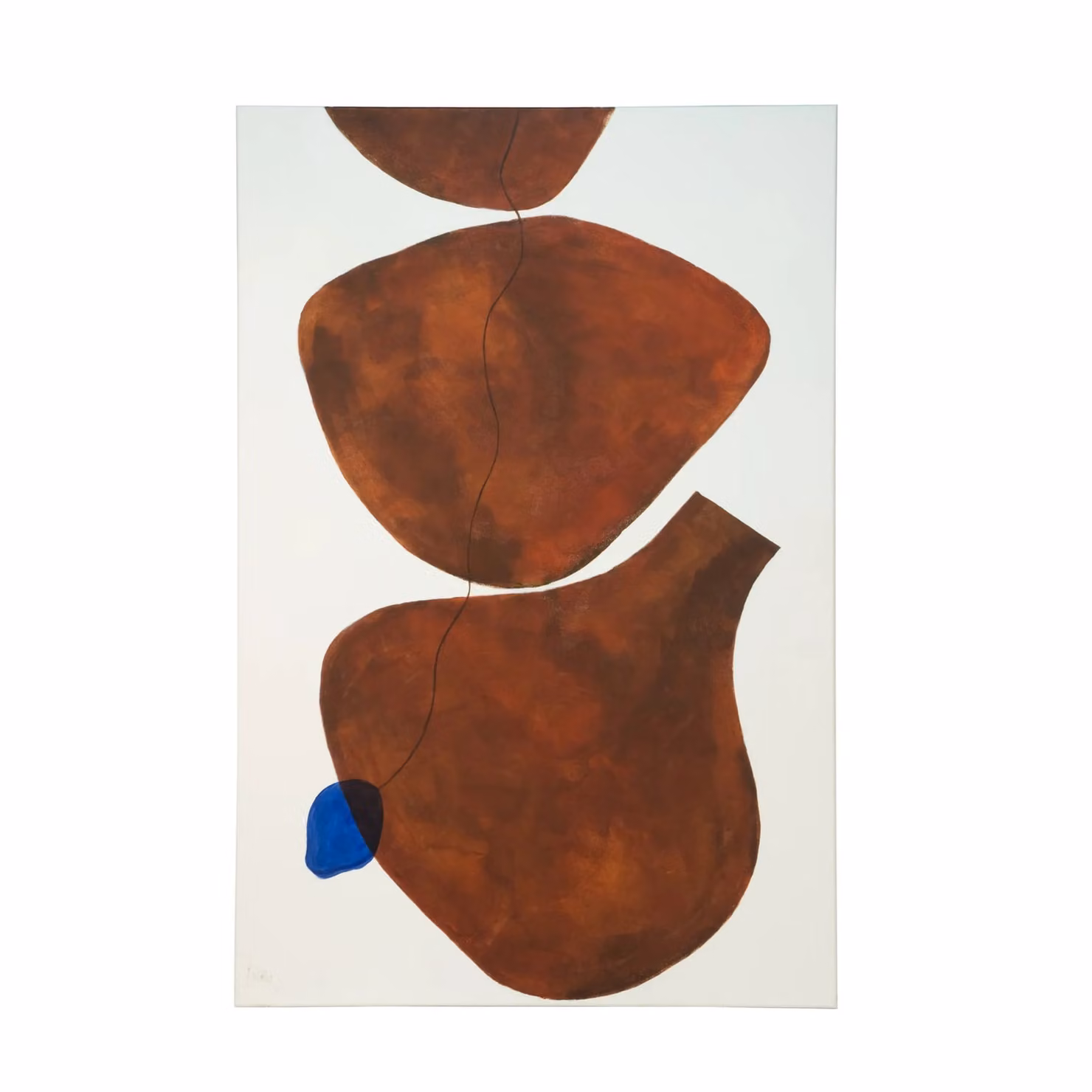 Dome Deco Elysium Abstract Graphic Wall Artwork in Brown