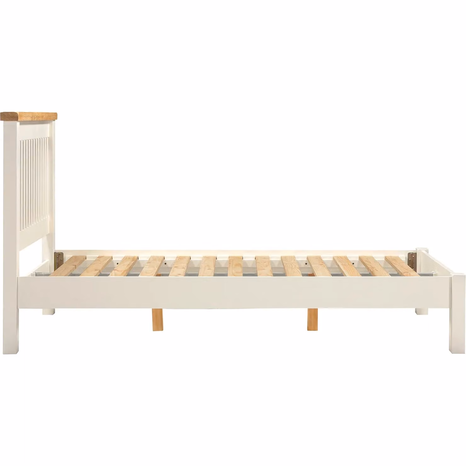 Seconique Windsor Double Bed Low Foot End in Ivory – 2