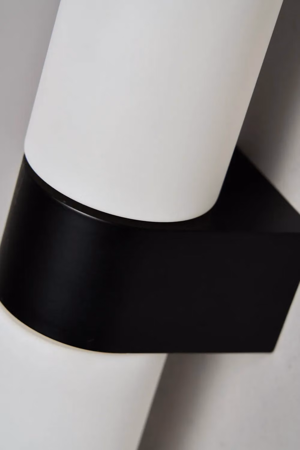 BHS Lighting Wendy Modern Black Metal and Glass Up and Down Bathroom Wall Light – 2