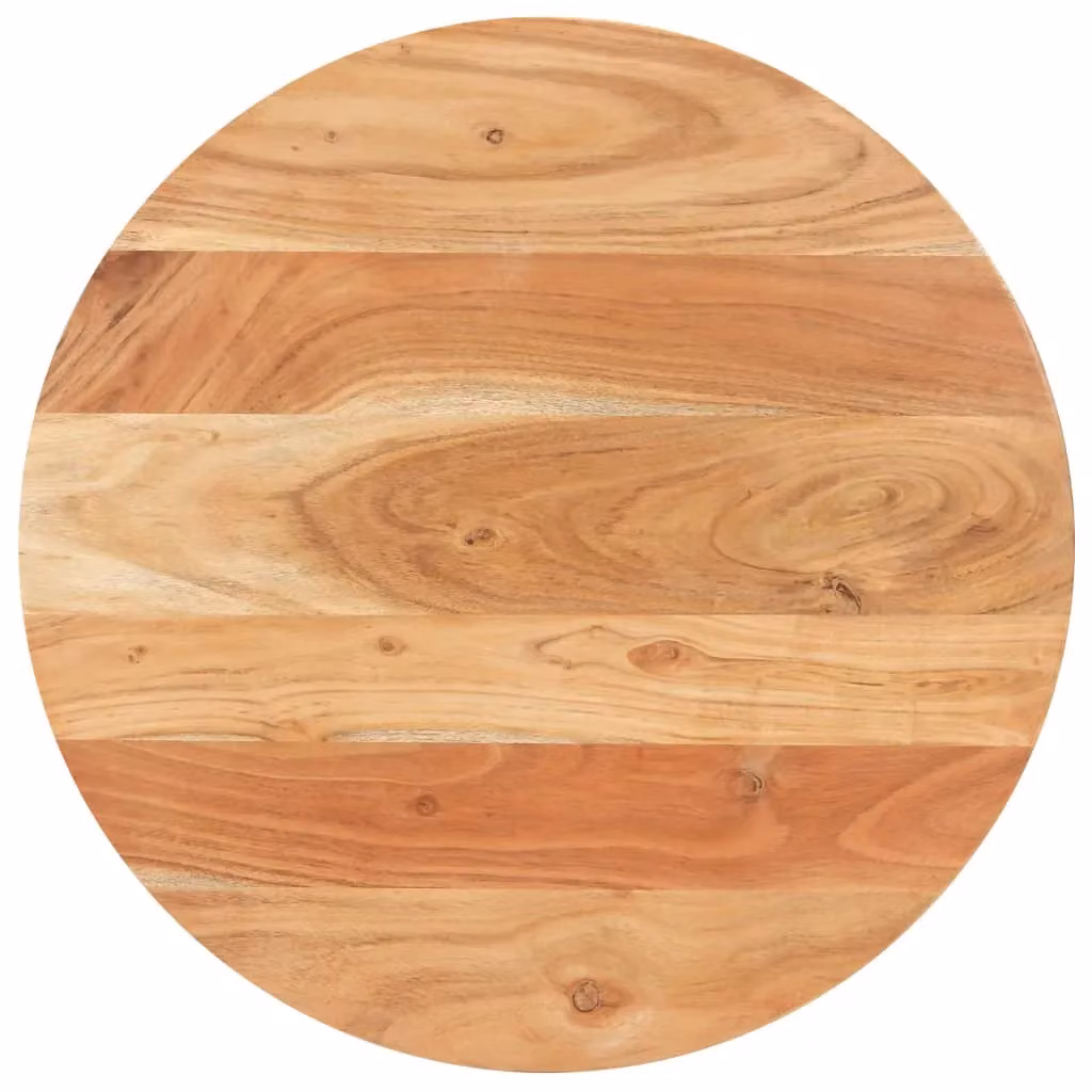 Berkfield Home Bistro Table in Brown Solid Acacia Wood, W/D/H: 60 x 60 x 76 cm – 2