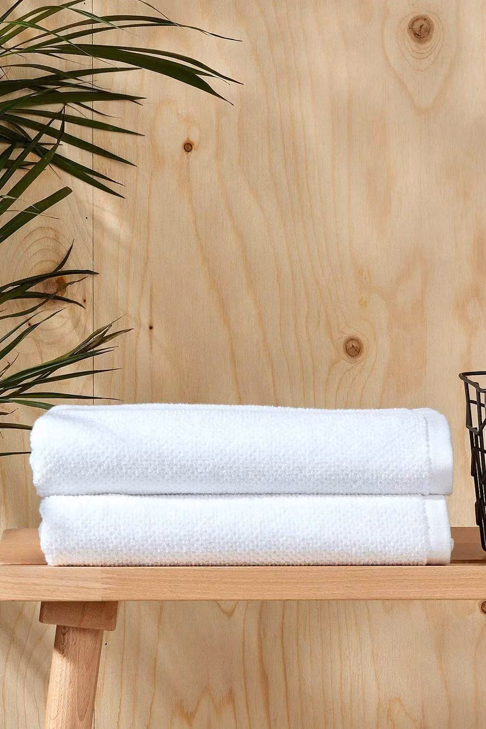 CHRISTY Brixton Luxury Textured 100% Cotton Towels in White – 3
