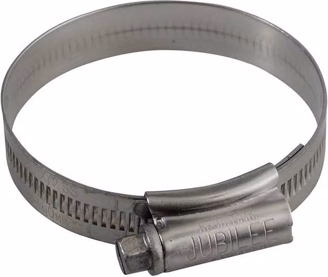 Jubilee Stainless Steel Hose Clip Size 2X, Silver, 45 - 60mm (1.3/4 - 2.3/8in)