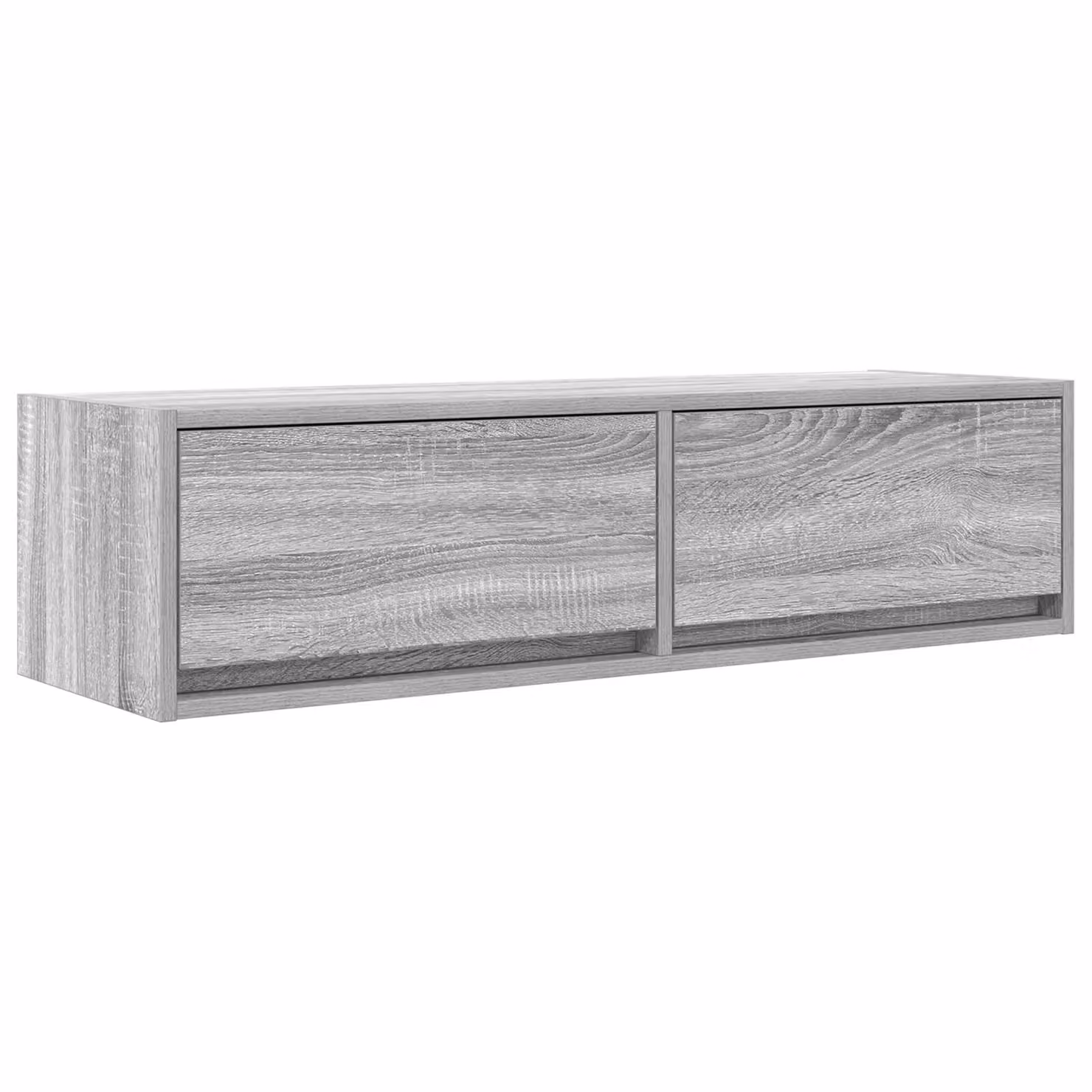 Berkfield Home Grey Sonoma TV Cabinet in Engineered Wood W/D/H: 100 x 31 x 25.5 cm – 2