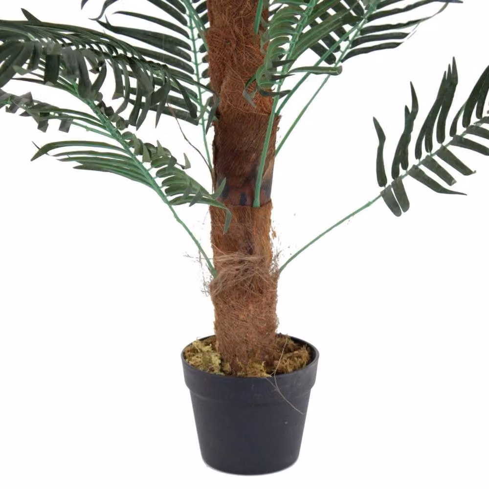 VOGREX 100cm Artificial Palm Tree in Green for Indoor and Outdoor Decor – 2