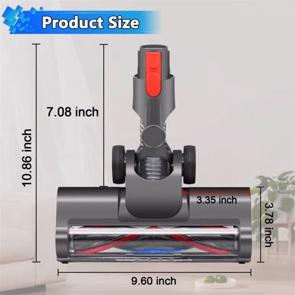SPETLEK Motor Bar Head Vacuum Floor Brush in Dark Grey, W: 100 cm, D: 50 cm, H: 50 cm – 2