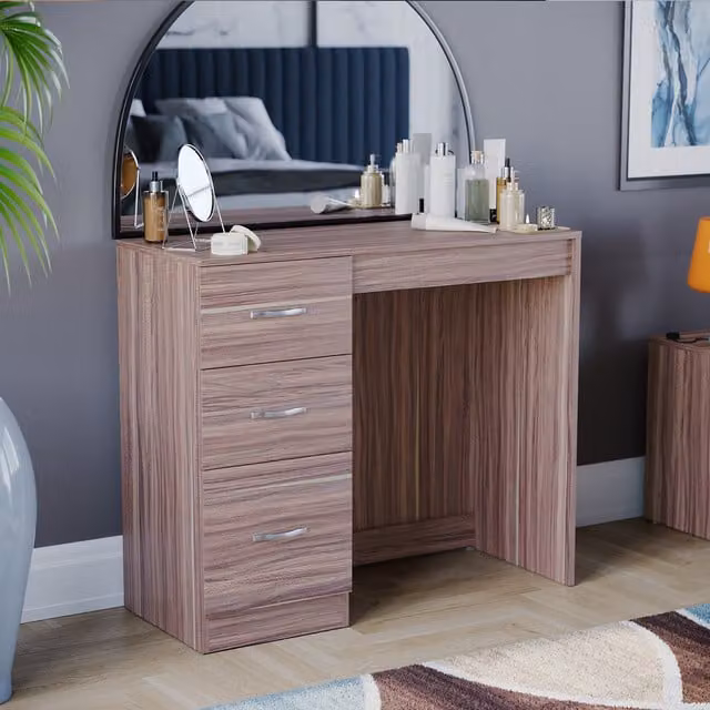 Vida Designs Riano Dressing Table in Walnut