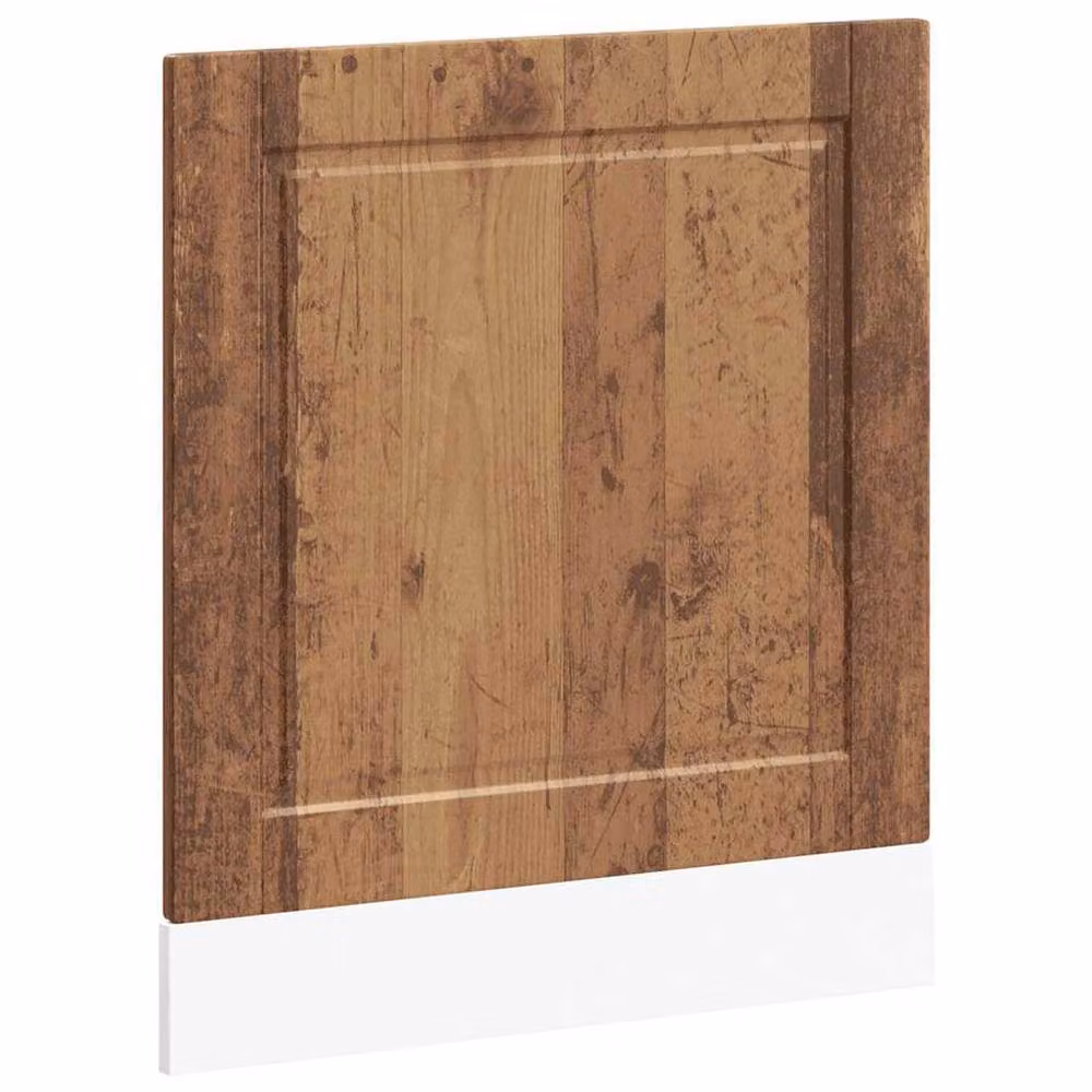 Berkfield Home Decorative Dishwasher Panel Porto Old Wood in Brown, W/D/H: 60 x 1.5 x 67 cm – 3