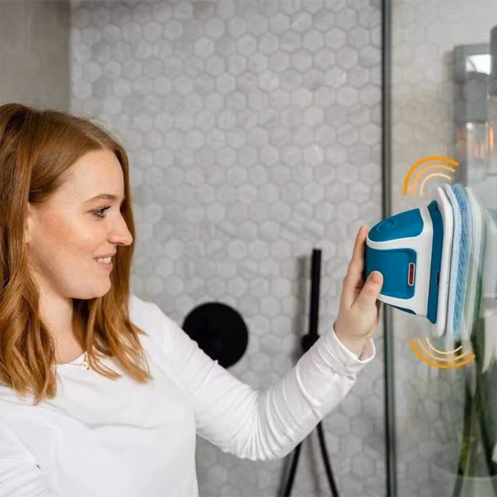 PAWNORA Rechargeable Cordless Multi Scrubber with Extension Pole in Blue – 4
