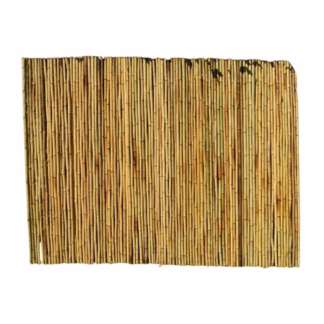 Moso Brown Bamboo Roll Screen for Garden Fencing, W: 3 cm, H: 200 cm, L: 200 cm – 2