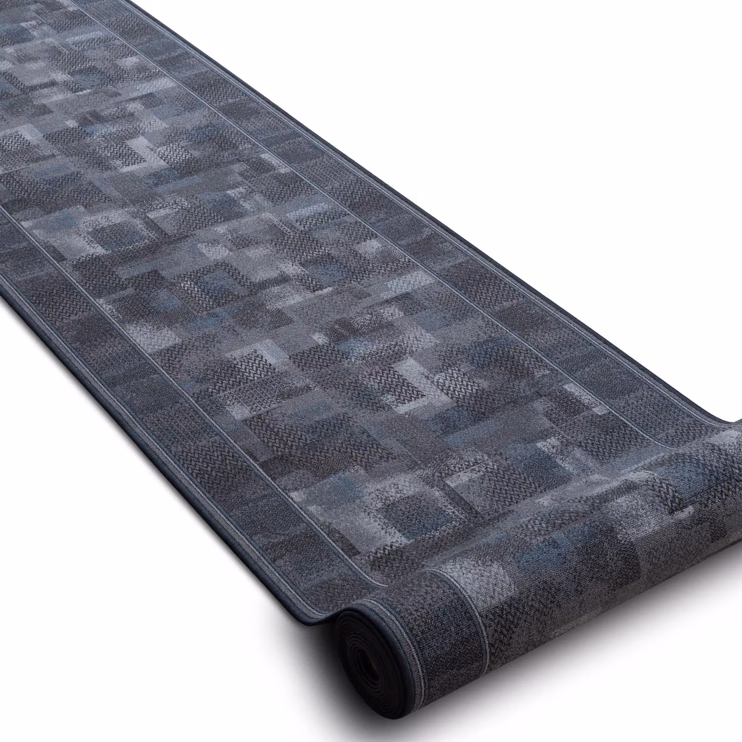 RugsX Anti-Slip Ethnic Tribe Runner in Gold, Silver and Grey, W: 80 cm, L: 200 cm – 2