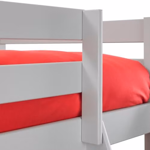 Julian Bowen Merlin Triple Sleeper Bunk Bed in Dove Grey, H 201.5 x W 120 x D 190 cm – 4