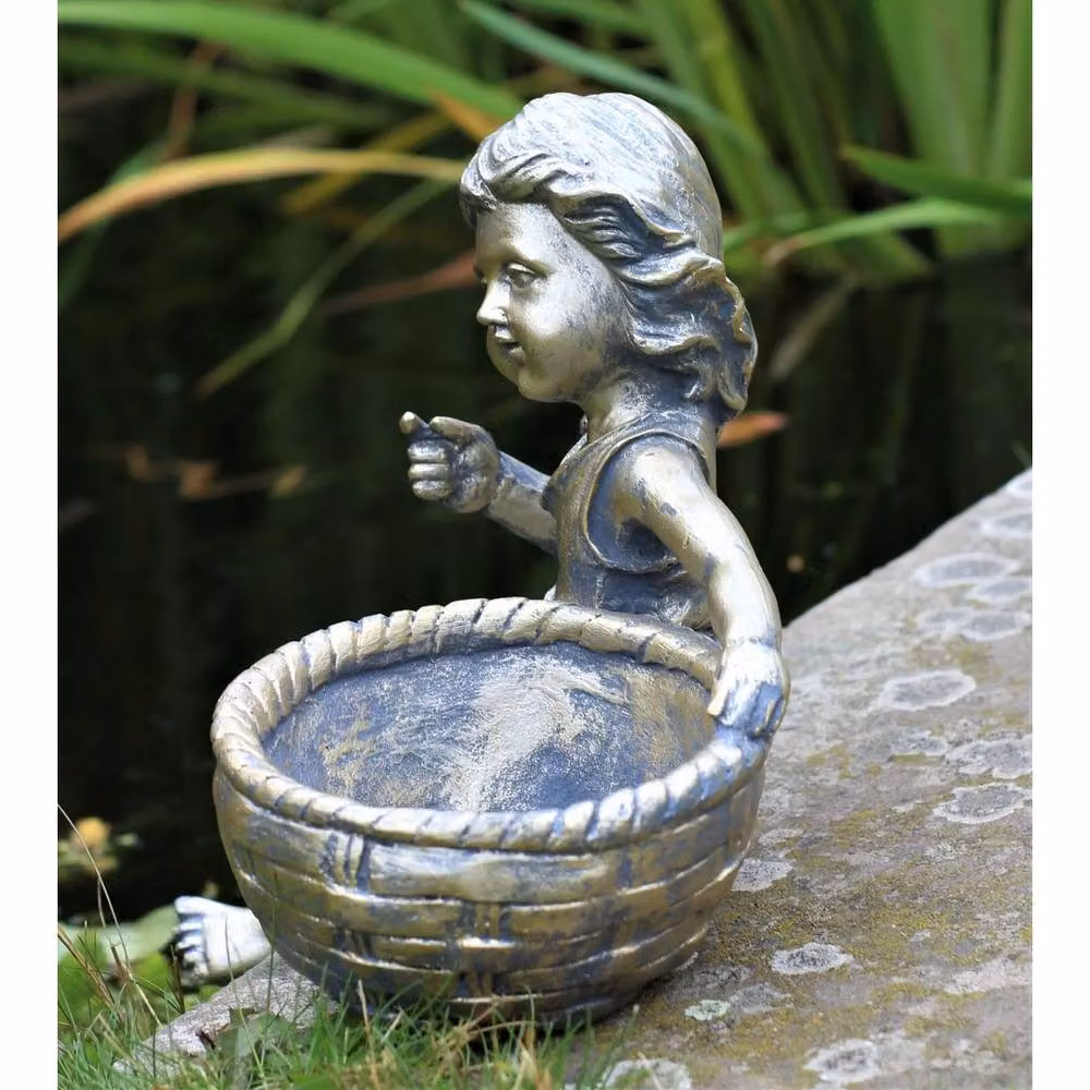 SPETLEK Gold Angel Garden Ornament – 2