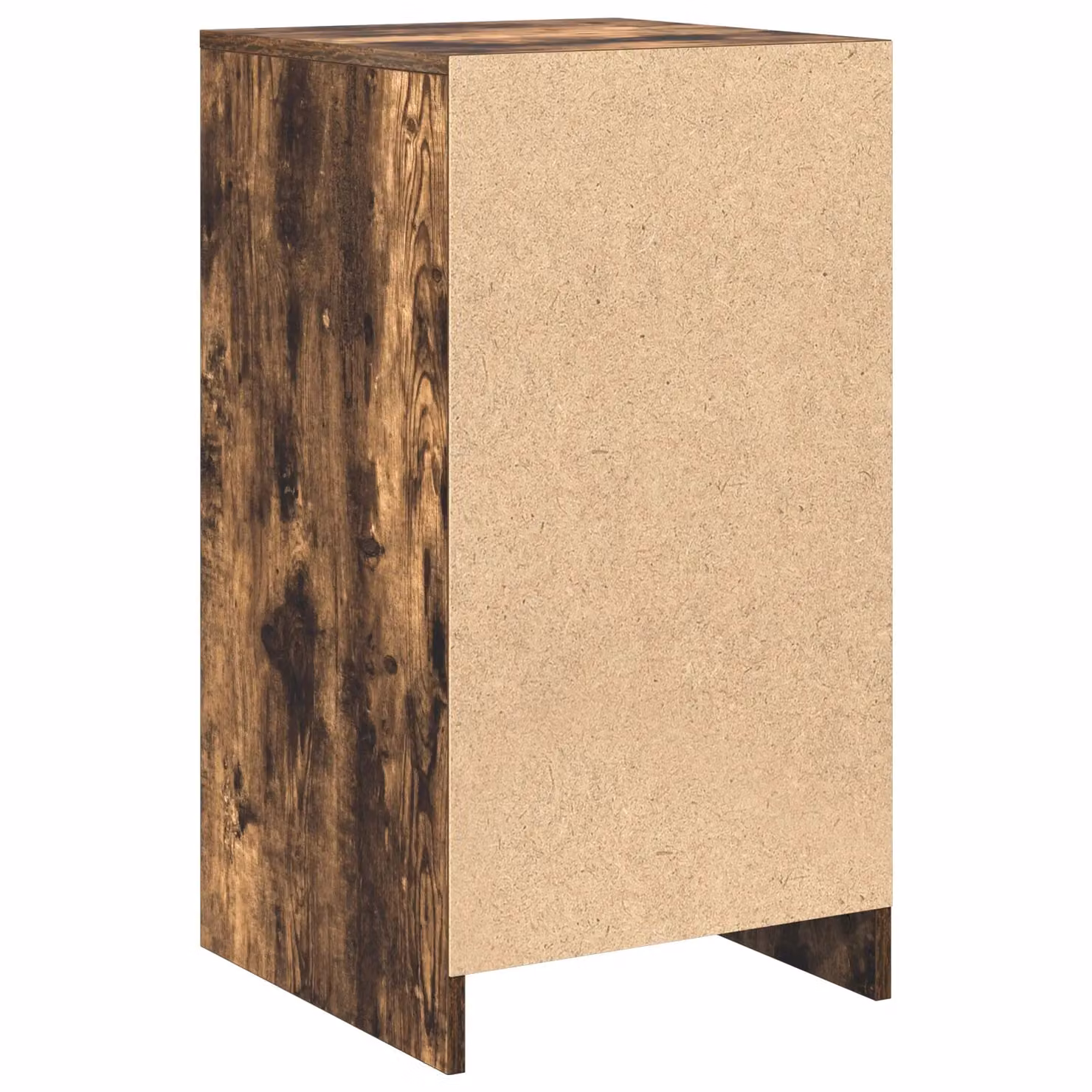 Berkfield Home Smoked Oak Sideboard in Brown, W/D/H: 40 x 41 x 75 cm – 4