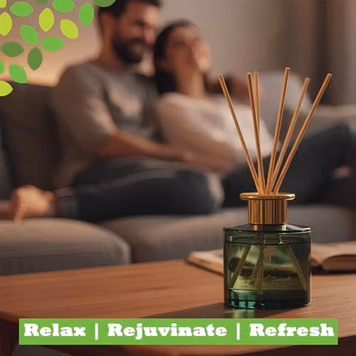 Nicola Spring Sage & Seasalt Scented Reed Diffuser, 200ml, Green – 2