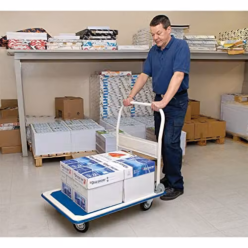 Draper 04692 Folding Truck in White and Blue – 2