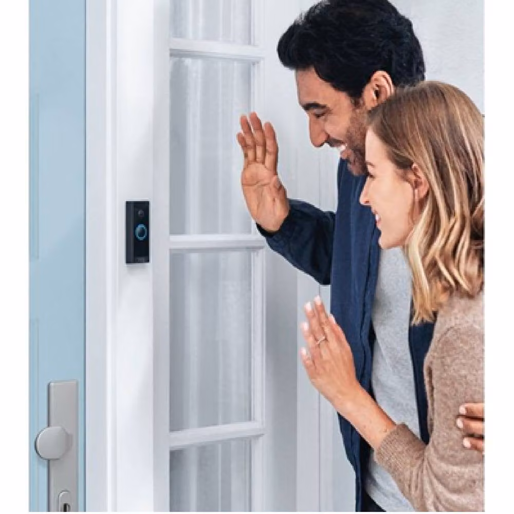 Ring Smart Video Doorbell Wired with Built-in Wi-Fi and Camera in Grey – 3