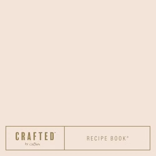 Crown Crafted Recipe Book Matt Emulsion Pale Taupe Paint 2.5L – 2