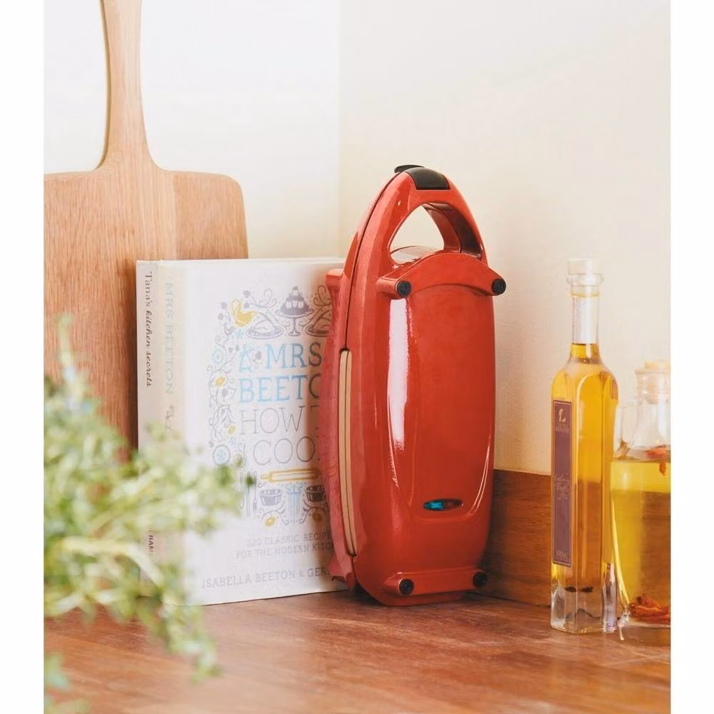VOGREX Non Stick Electric Pancake, Sandwich and Omelette Maker in Red – 5