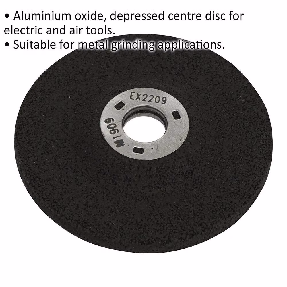 Loops Aluminium Oxide DPC Metal Grinding Disc, Multicolour and Black, Diameter: 58 mm, Thickness: 4 mm, Bore: 9.5 mm – 2
