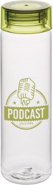 Vinga Cott RPET Water Bottle, Green, 600 ml