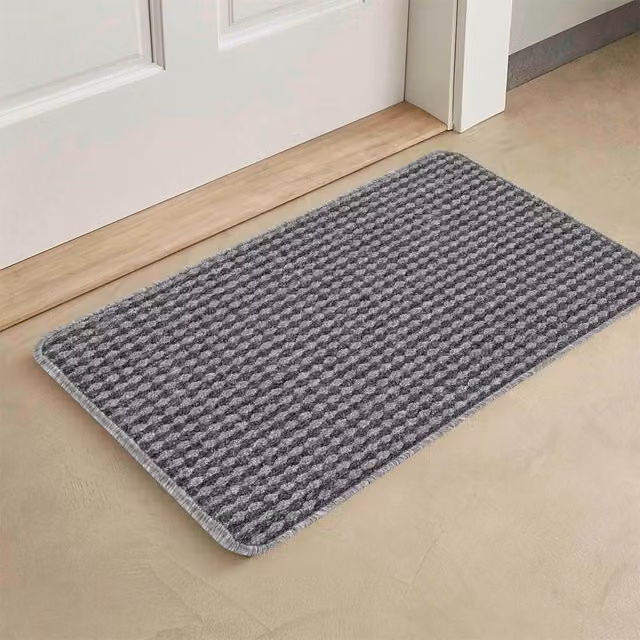 Desire Rugs Eden Non Slip Washable Dirt Trapper Indoor Doormat, Grey, W: 40 cm, D: 60 cm