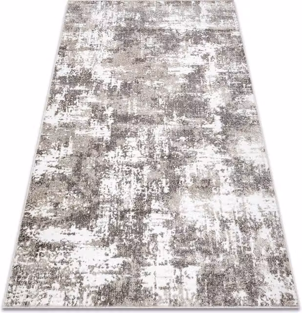 RugsX Mateo Abstract Modern Grey Rug, W: 120 cm, L: 170 cm