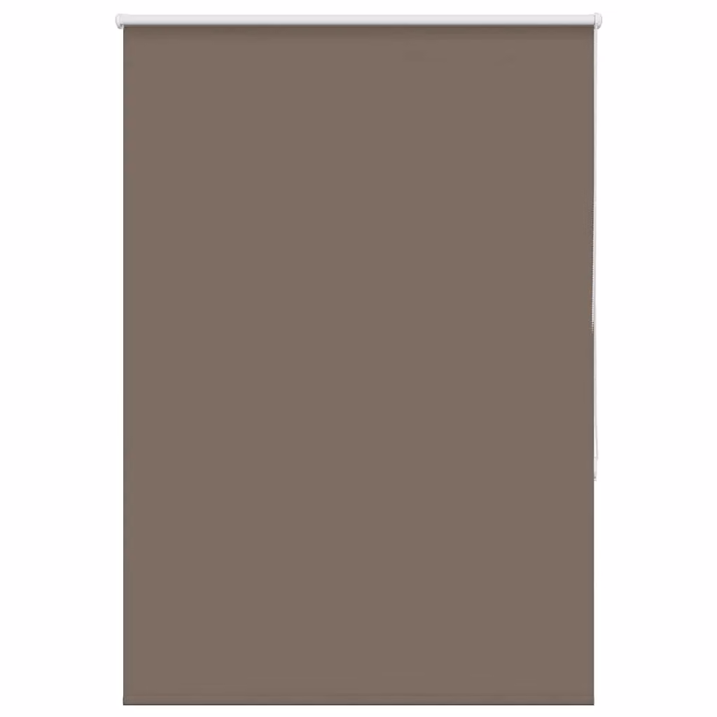 Berkfield Home Blackout Roller Blind, Brown Polyester, W: 115 cm, H: 150 cm – 2