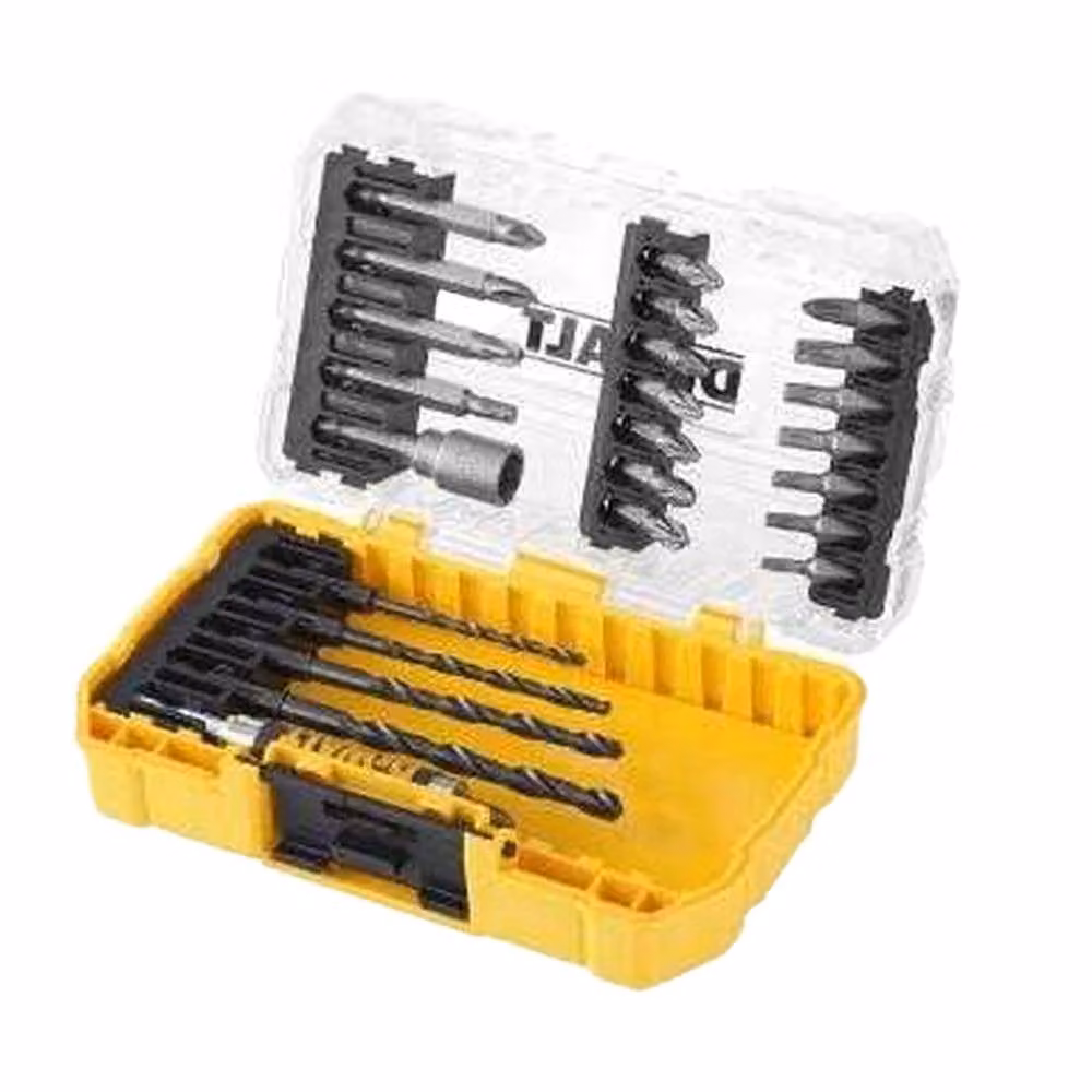 Stanley TSTAK System Screwdriver Bit Set, 25 Piece, Jet Black