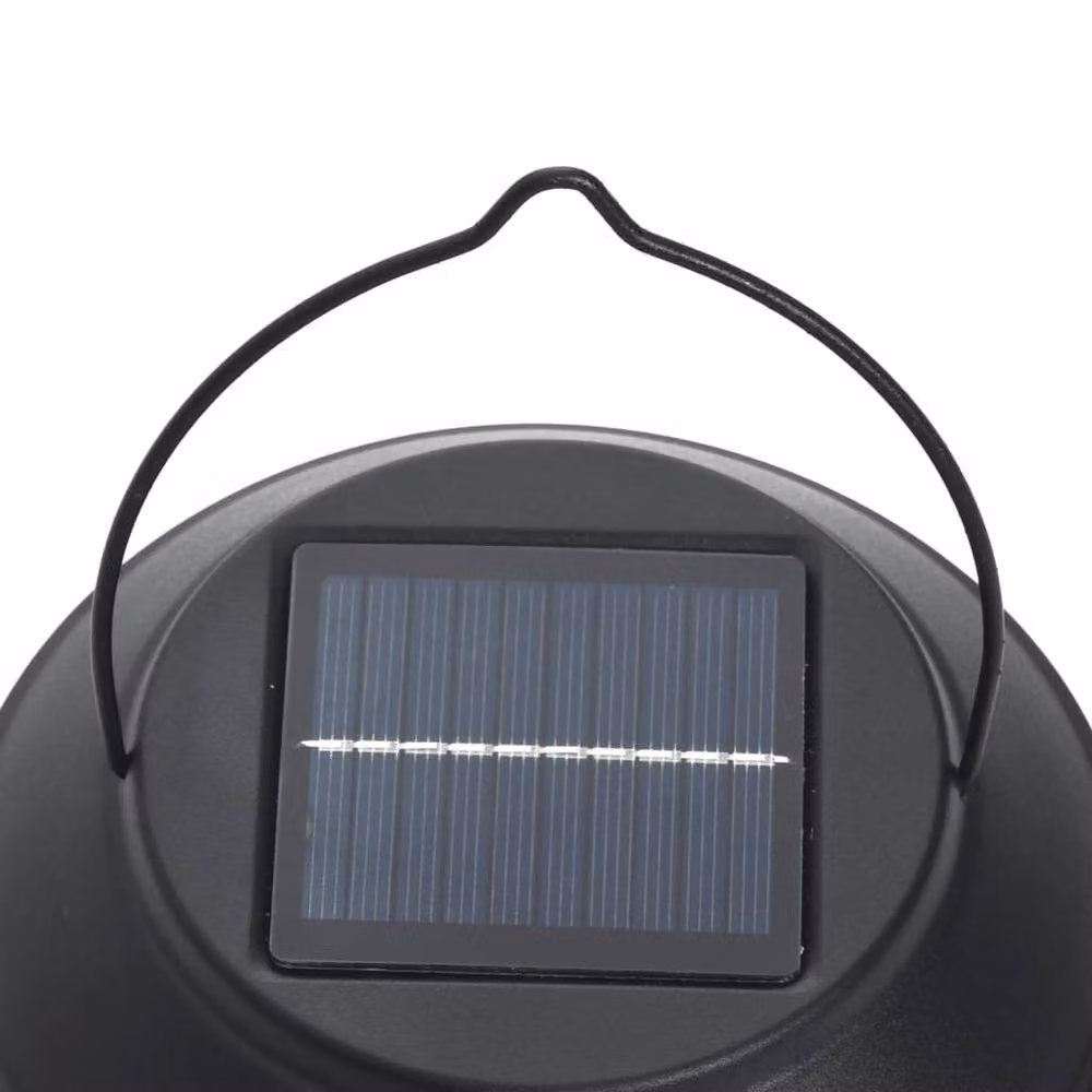 Berkfield Home Solar Outdoor Wall Lanterns, 4 Pack, Black – 4
