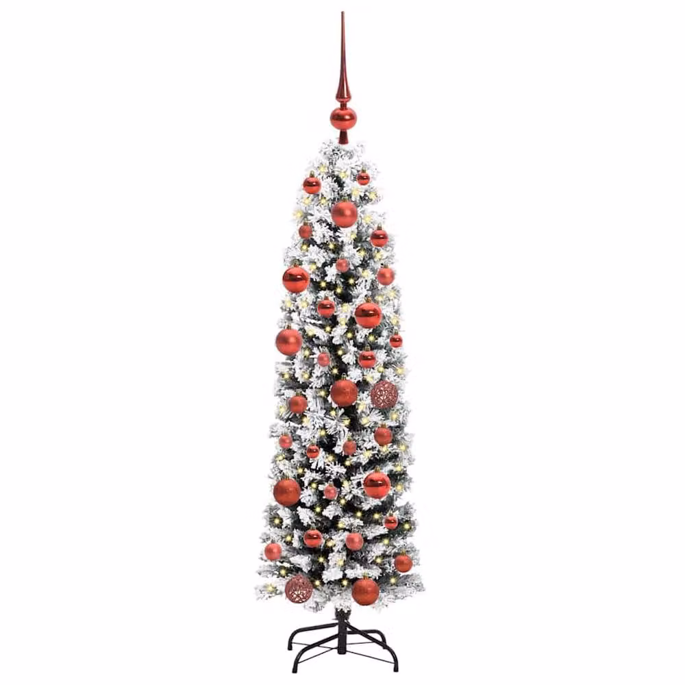 Berkfield Home Artificial Green Christmas Tree with 150 LEDs and Stand, Height: 150 cm – 3