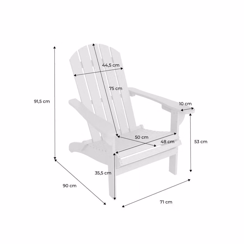 sweeek Acacia Wood Armchair with Armrests in Khaki – 2