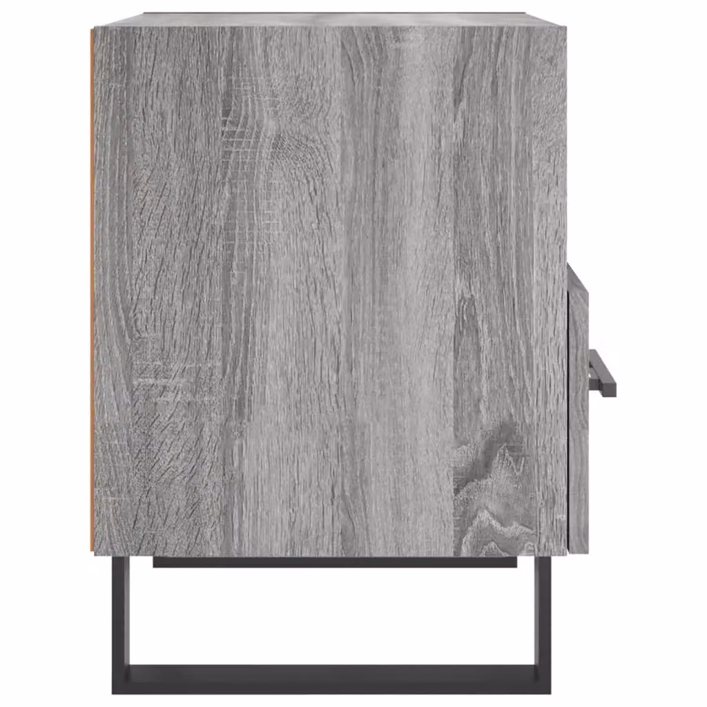 Berkfield Home Grey Sonoma Bedside Cabinet W/D/H: 40 x 35 x 47.5 cm – 3