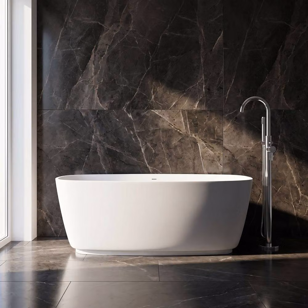 Balterley Tamworth Freestanding Rectangular Double Ended Bath, White, W: 149.5 cm, D: 72 cm, H: 54 cm – 4