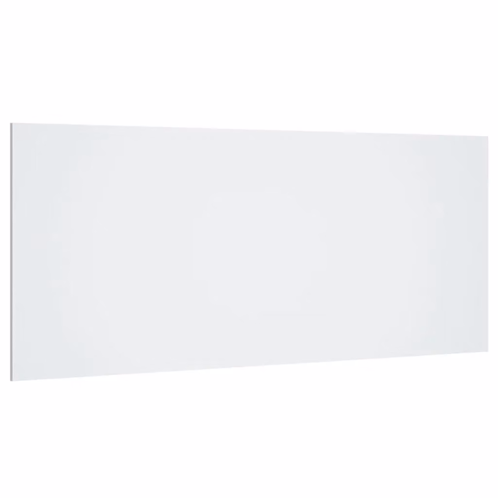 Berkfield Home White Engineered Wood Bed Headboard W/D/H: 200 x 1.5 x 80 cm