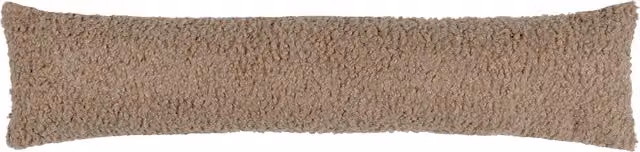 Cabu Chunky Boucle Draught Excluder in Taupe, Beige and Brown
