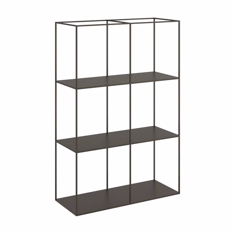 Dome Deco MANIFEST Rack M in Black or Brown Metal